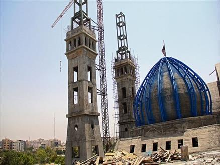 ساخت بزرگترین مسجد در ایران+عکس