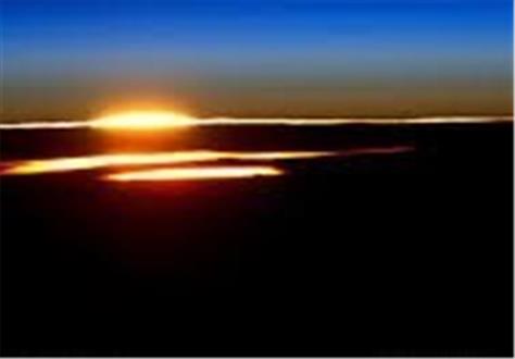  انتشار بهترین تصویر طلوع خورشید از فضا 