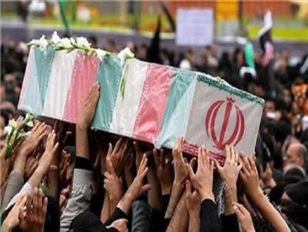 وداع مردم تهران با 14 شهید گمنام دفاع مقدس