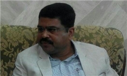 بازدید وزیر نفت و گاز طبیعی هندوستان از بندر شهید بهشتی