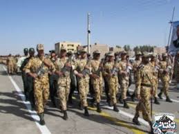 برگزاری رژه نیروهای مسلح در خاش