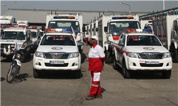 اسکورت کاروان‌ زائران حرم حضرت امام با آمبولانس‌های هلال‌احمر/ اجرای طرح امدادرسانی ساحلی