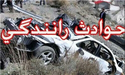 مصدومیت ۲۳ مسافر در پی واژگونی اتوبوس در محور اصفهان ـ کاشان