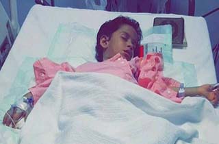 شهادت یک کودک براثر تیراندازی نظامیان سعودی در العوامیه +عکس 