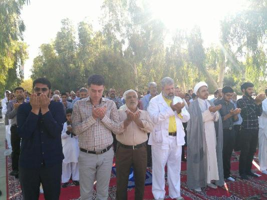 گزارش تصویری/ برگزاری نماز عید سعید قربان در خاش