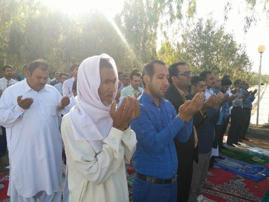 گزارش تصویری/ برگزاری نماز عید سعید قربان در خاش