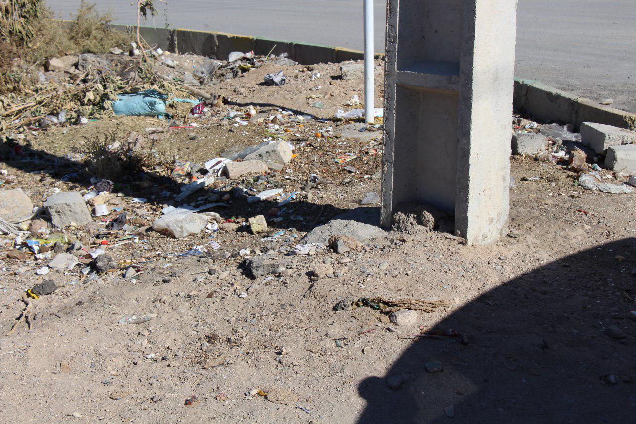 انباشت زباله ها در شهر و به خطر افتادن سلامت شهروندان خاشي + تصاویر
