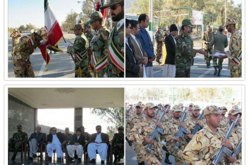 ارتش جمهوري اسلامي دژ مستحكم دفاع از كيان نظام است/ برگزاري جشن سردوشي 900 سرباز در خاش