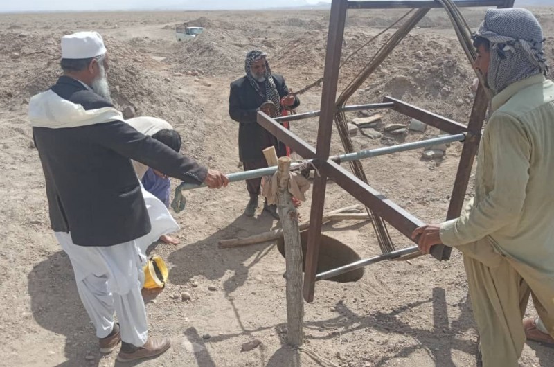 بازسازی قنات اسماعيل آباد شهرستان خاش به اتمام رسید