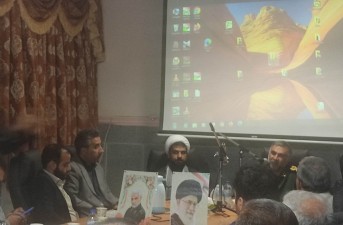 نشست جهاد تبیین در دانشگاه آزاد  اسلامی خاش