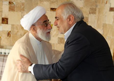 دیدار آیت الله جنتی با استاندار مازندران