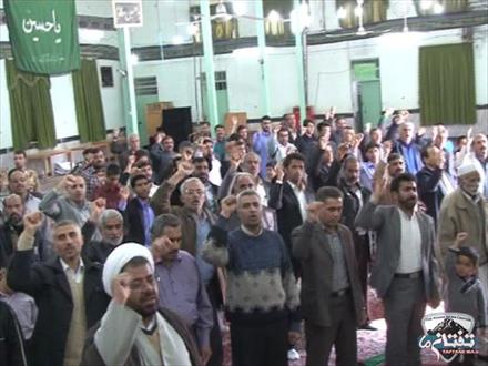 فریاد «مرگ بر آل‌سعود» در شهرستان خاش طنین‌انداز شد/ پايه هاي رژيم منحوس آل‌سعود به لرزه در آمد + تصاوير