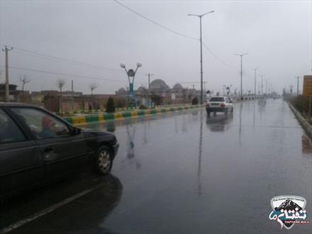 تداوم بارش برف و باران در شهرستان خاش/ شهروندان خاشي مراقب یخ زدگی کنتورهای آب باشند