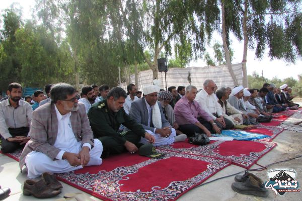 برگزاری نماز عید فطر اهل تشيع خاش از نگاه لنز دوربین