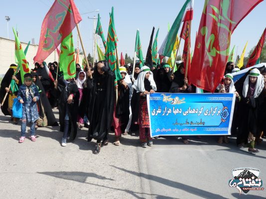 گزارش تصویری گردهمايي بزرگ عفاف و حجاب در شهرستان خاش