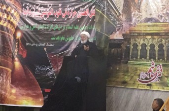 گزارش تصویری/ برگزاری مراسم سینه زنی و زنجیر زنی عزاداران حسینی در خاش