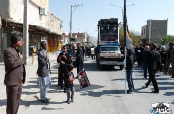 برگزاری عزاداری عاشورای حسینی در خاش از نگاه لنز دوربین