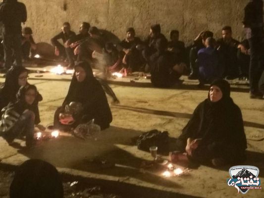 مراسم شام غریبان حسيني در خاش/ گزارش تصویری