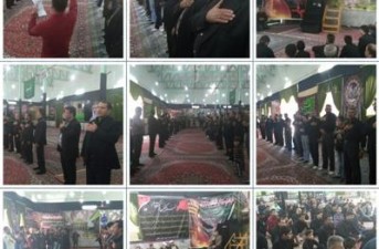 گزارش تصویری/ مراسم عزاداری و سوگواری اربعین حسینی در شهرستان خاش