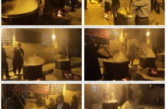 آيين حليم پزي در شهرستان خاش از نگاه لنز دوربين