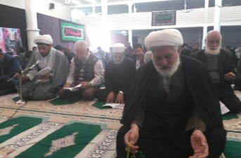 گزارش تصویری/ برگزاری مراسم زیارت از راه دور پیامبر(ص) در شهرستان خاش  <img src="/images/picture_icon.gif" width="16" height="13" border="0" align="top">