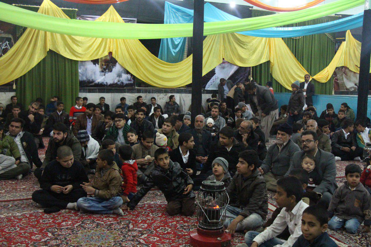 گزارش تصویری/ برگزاری مراسمات جشن و شادی ولادت حضرت محمد(ص) و امام جعفر صادق(ع) در شهرستان خاش