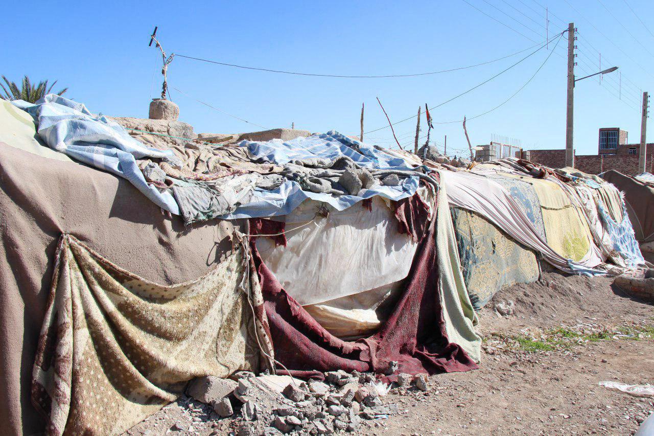 گزارش تصويري/ كوخ نشيني در هندوستان كوچك