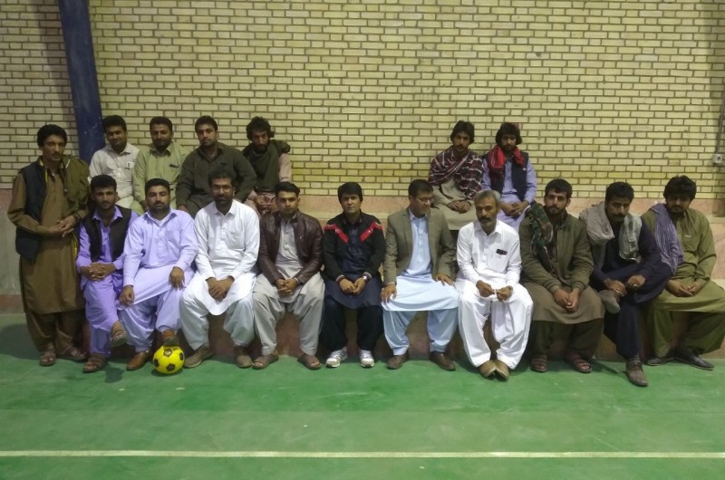 شروع مسابقات فوتسال جام رمضان در شهرستان تفتان بخش گوهرکوه