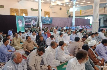 مراسم محوری بزرگداشت سالگرد ارتحال ملکوتی حضرت امام خمینی (ره) و قیام خونین ۱۵ خرداد در خاش  <img src="/images/picture_icon.gif" width="16" height="13" border="0" align="top">