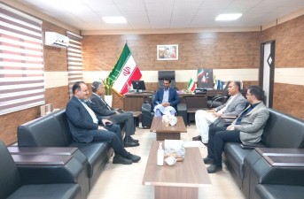 دیدار فرماندار شهرستان تفتان با مدیرکل کمیته امداد  استان