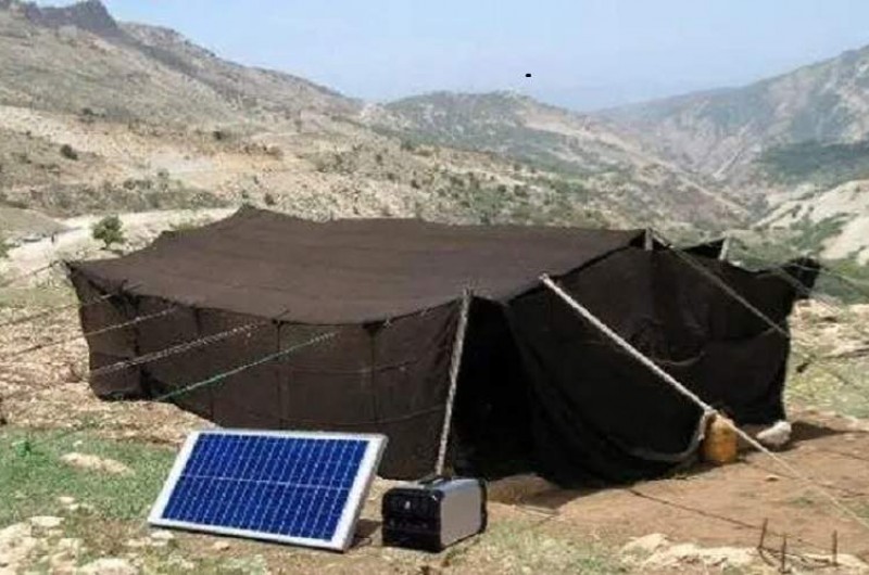 توزیع پنل‌های خورشیدی در روستاهای عشایری