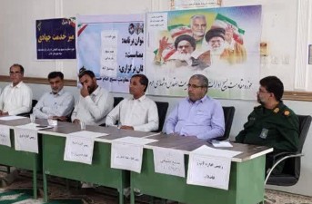 میزهای خدمت جهادی در خاش برگزار شد