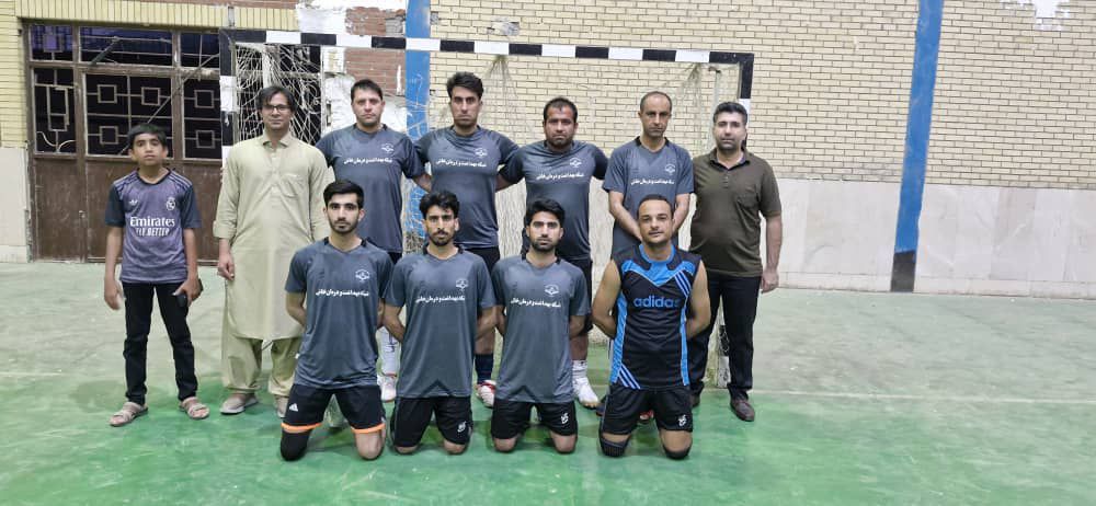 پیروزی پرگل مرکز بهداشت در لیگ فوتسال خاش