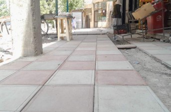مناسب‌سازی معابر پر تردد خاش برای معلولان