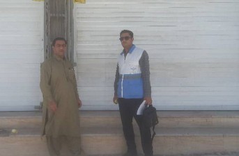 یک نانوایی متخلف در خاش یک نانوایی متخلف در خاش مهرومو شدم