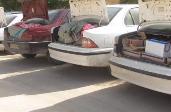 کشف لوازم موبایل در محور زاهدان به خاش