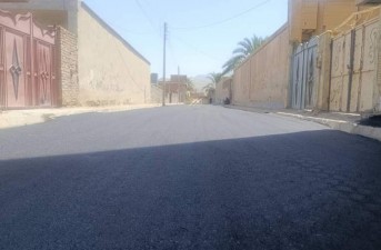 آسفالت خیابان سعدی ۴۳ گامی مهم در توسعه شهر خاش