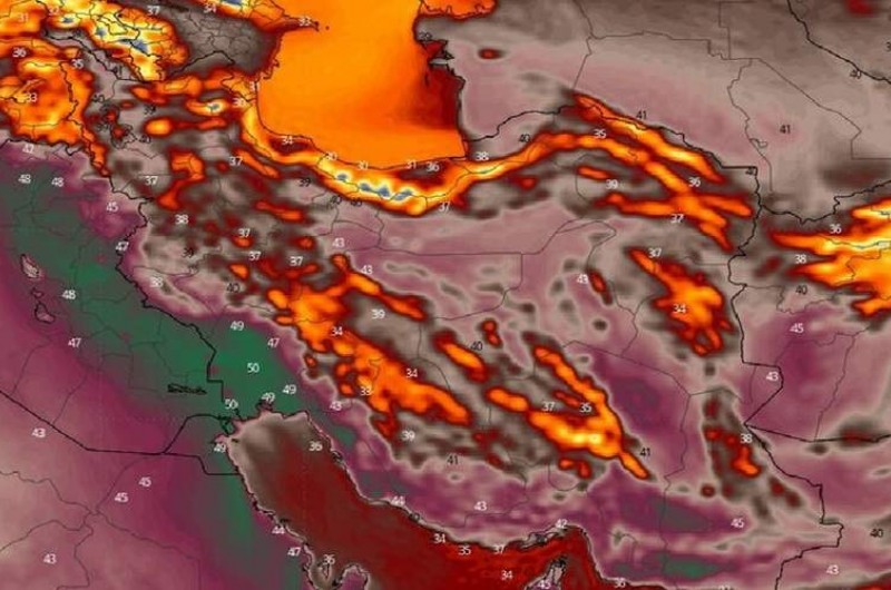 طوفان و گرد و خاک در ۶ استان کشور