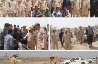 آب‌رسانی به پایگاه‌های مرزی جکیگور سیستان‌وبلوچستان