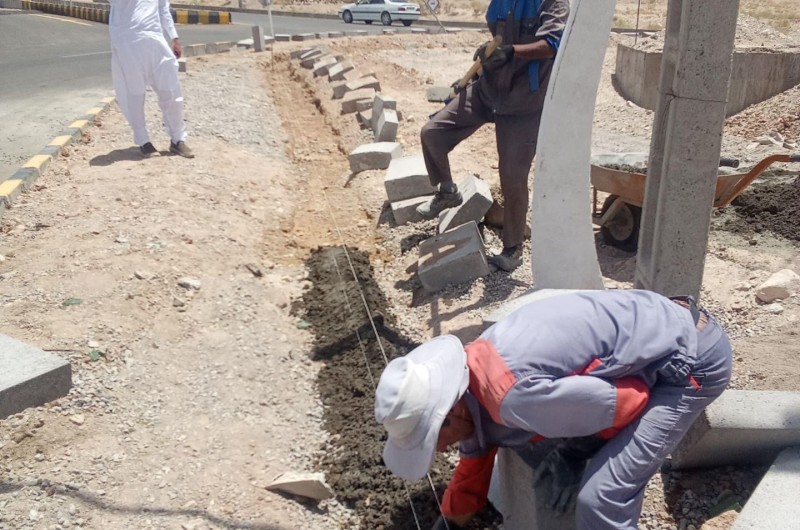 میدان آزادی نوک‌آبادایمنی و زیبایی منطقه