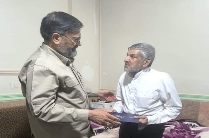 دیدار فرمانده سپاه سلمان سیستان‌وبلوچستان با آزادگان