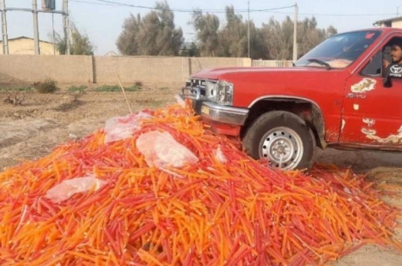 معدوم‌سازی بیش از ۶ تن فرآورده‌های یخی زهک