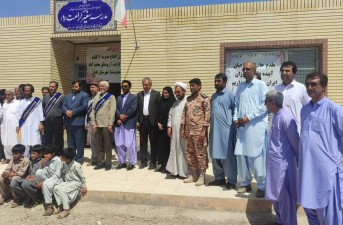 افتتاح مدرسه ۵ کلاسه خیرساز