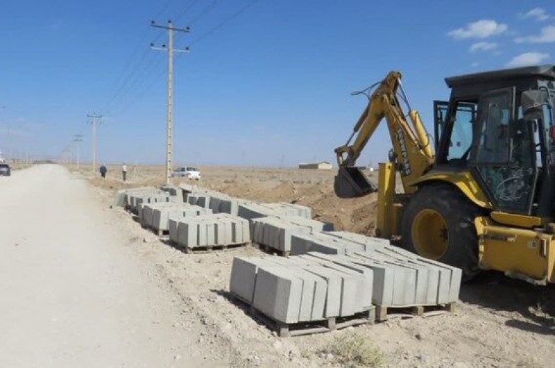 مطالبه اهالی قدس خاش اجابت شد؛ زیرسازی آغاز شد