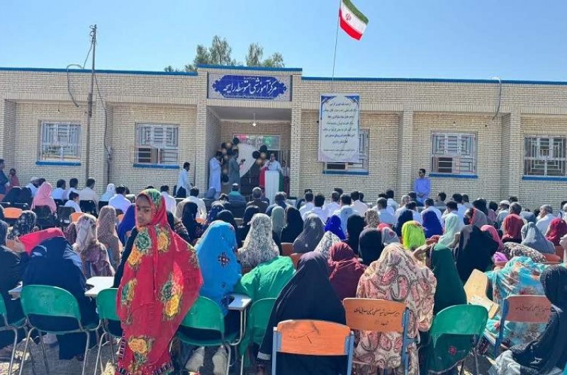 افتتاح دبیرستان رایحه گامی بلند برای عدالت آموزشی