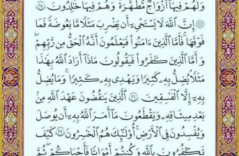 شروع صبح با یک صفحه از قرآن