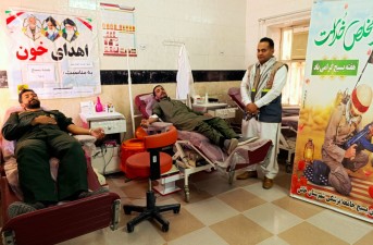 پویش اهدای خون بسیجیان جامعه پزشکی خاش