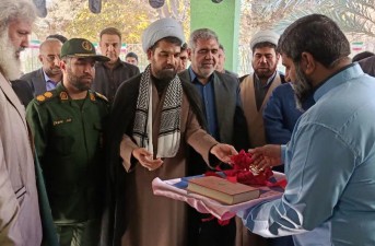 افتتاح فرهنگ‌سرای شهید حاجی‌زاده و خانه فرهنگ و هنر خاش