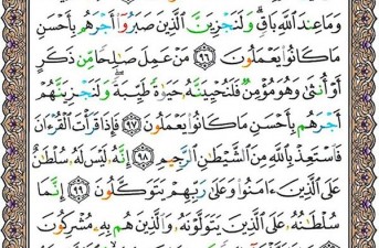 هر روز صبح خود را با یک صفحه از قرآن کریم شروع کنید.