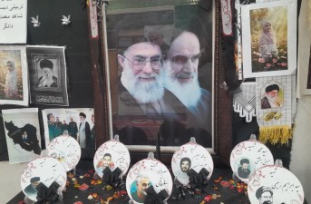 مراسم چهلمین روز شهادت امام شهید در خاش